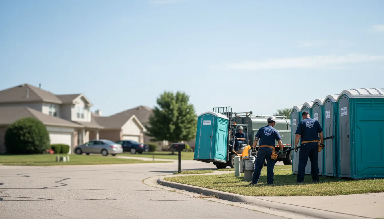 Porta Potty Rental in Alvin, TX near me
